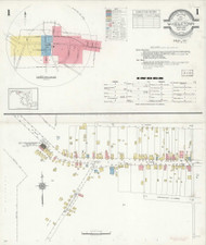 Middletown, Maryland 1934 - Old Map Maryland Fire Insurance Index