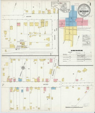 Smithsburg, Maryland 1916 - Old Map Maryland Fire Insurance Index