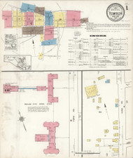 Towson, Maryland 1922 - Old Map Maryland Fire Insurance Index