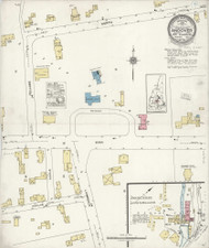 Andover, New Hampshire 1923 - Old Map New Hampshire Fire Insurance Index