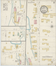 Antrim, New Hampshire 1896 - Old Map New Hampshire Fire Insurance Index