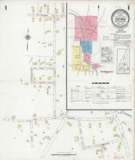 Antrim, New Hampshire 1927 - Old Map New Hampshire Fire Insurance Index