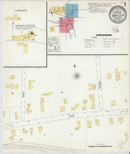 Bartlett, New Hampshire 1908 - Old Map New Hampshire Fire Insurance Index