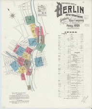 Berlin, New Hampshire 1905 - Old Map New Hampshire Fire Insurance Index