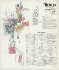 Berlin, New Hampshire 1920 - Old Map New Hampshire Fire Insurance Index