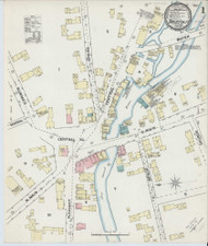 Bristol, New Hampshire 1892 - Old Map New Hampshire Fire Insurance Index