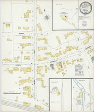 Canaan, New Hampshire 1901 - Old Map New Hampshire Fire Insurance Index
