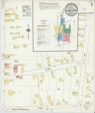 Charlestown, New Hampshire 1910 - Old Map New Hampshire Fire Insurance Index