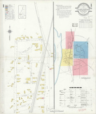 Charlestown, New Hampshire 1935 - Old Map New Hampshire Fire Insurance Index