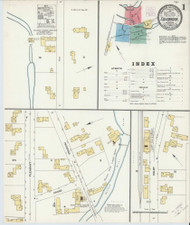Colebrook, New Hampshire 1904 - Old Map New Hampshire Fire Insurance Index