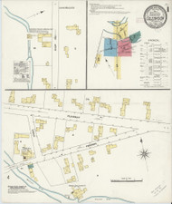 Colebrook, New Hampshire 1909 - Old Map New Hampshire Fire Insurance Index