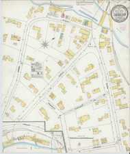Contoocook, New Hampshire 1904 - Old Map New Hampshire Fire Insurance Index