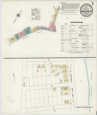 Hampton Beach, New Hampshire 1912 - Old Map New Hampshire Fire Insurance Index