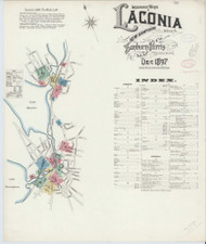 Laconia, New Hampshire 1897 - Old Map New Hampshire Fire Insurance Index