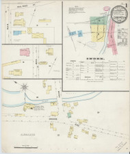 Lancaster, New Hampshire 1897 - Old Map New Hampshire Fire Insurance Index