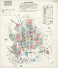 Manchester, New Hampshire 1897 - Old Map New Hampshire Fire Insurance Index