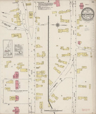 New Hampton, New Hampshire 1923 - Old Map New Hampshire Fire Insurance Index