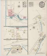 Newport, New Hampshire 1884 - Old Map New Hampshire Fire Insurance Index
