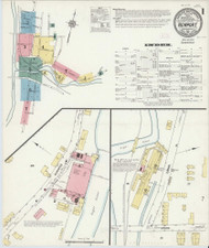 Newport, New Hampshire 1912 - Old Map New Hampshire Fire Insurance Index