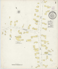 Newton, New Hampshire 1907 - Old Map New Hampshire Fire Insurance Index