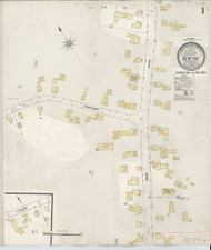 Newton, New Hampshire 1924 - Old Map New Hampshire Fire Insurance Index