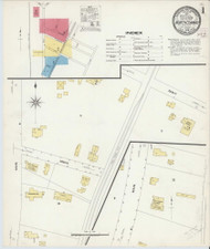 North Conway, New Hampshire 1908 - Old Map New Hampshire Fire Insurance Index