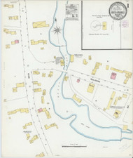 North Haverhill, New Hampshire 1905 - Old Map New Hampshire Fire Insurance Index