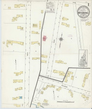 North Haverhill, New Hampshire 1912 - Old Map New Hampshire Fire Insurance Index