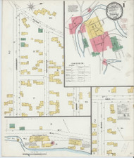 Pittsfield, New Hampshire 1899 - Old Map New Hampshire Fire Insurance Index