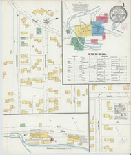 Pittsfield, New Hampshire 1904 - Old Map New Hampshire Fire Insurance Index
