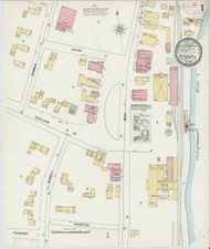 Plymouth, New Hampshire 1897 - Old Map New Hampshire Fire Insurance Index