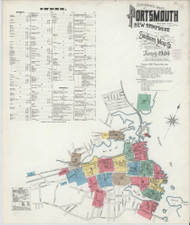 Portsmouth, New Hampshire 1904 - Old Map New Hampshire Fire Insurance Index
