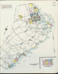 Portsmouth, New Hampshire 1956 - Old Map New Hampshire Fire Insurance Index