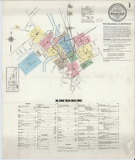 Rochester, New Hampshire 1914 - Old Map New Hampshire Fire Insurance Index