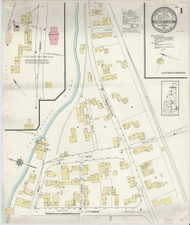 West Stewartstown, New Hampshire 1914 - Old Map New Hampshire Fire Insurance Index