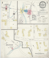 West Swanzey, New Hampshire 1924 - Old Map New Hampshire Fire Insurance Index
