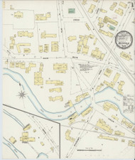 Whitefield, New Hampshire 1896 - Old Map New Hampshire Fire Insurance Index