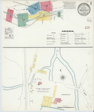 Whitefield, New Hampshire 1908 - Old Map New Hampshire Fire Insurance Index