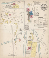 Whitefield, New Hampshire 1921 - Old Map New Hampshire Fire Insurance Index