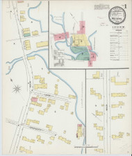 Wolfeboro, New Hampshire 1892 - Old Map New Hampshire Fire Insurance Index
