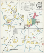 Wolfeboro, New Hampshire 1901 - Old Map New Hampshire Fire Insurance Index