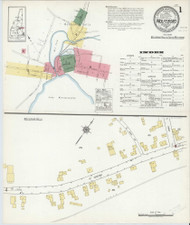 Wolfeboro, New Hampshire 1917 - Old Map New Hampshire Fire Insurance Index