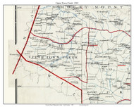 Upper Town Creek Township, North Carolina 1905 Old Town Map Custom Print - Edgecombe Co