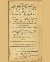 Title Page, 1795 United States Gazetteer