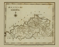 Kentucky, 1795 United States Gazetteer