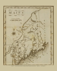 Maine, 1795 United States Gazetteer