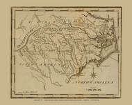 North Carolina, 1795 United States Gazetteer