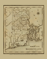 Rhode Island, 1795 United States Gazetteer
