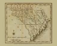 South Carolina, 1795 United States Gazetteer