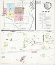 Dover, Delaware 1891 - Old Map Delaware Fire Insurance Index